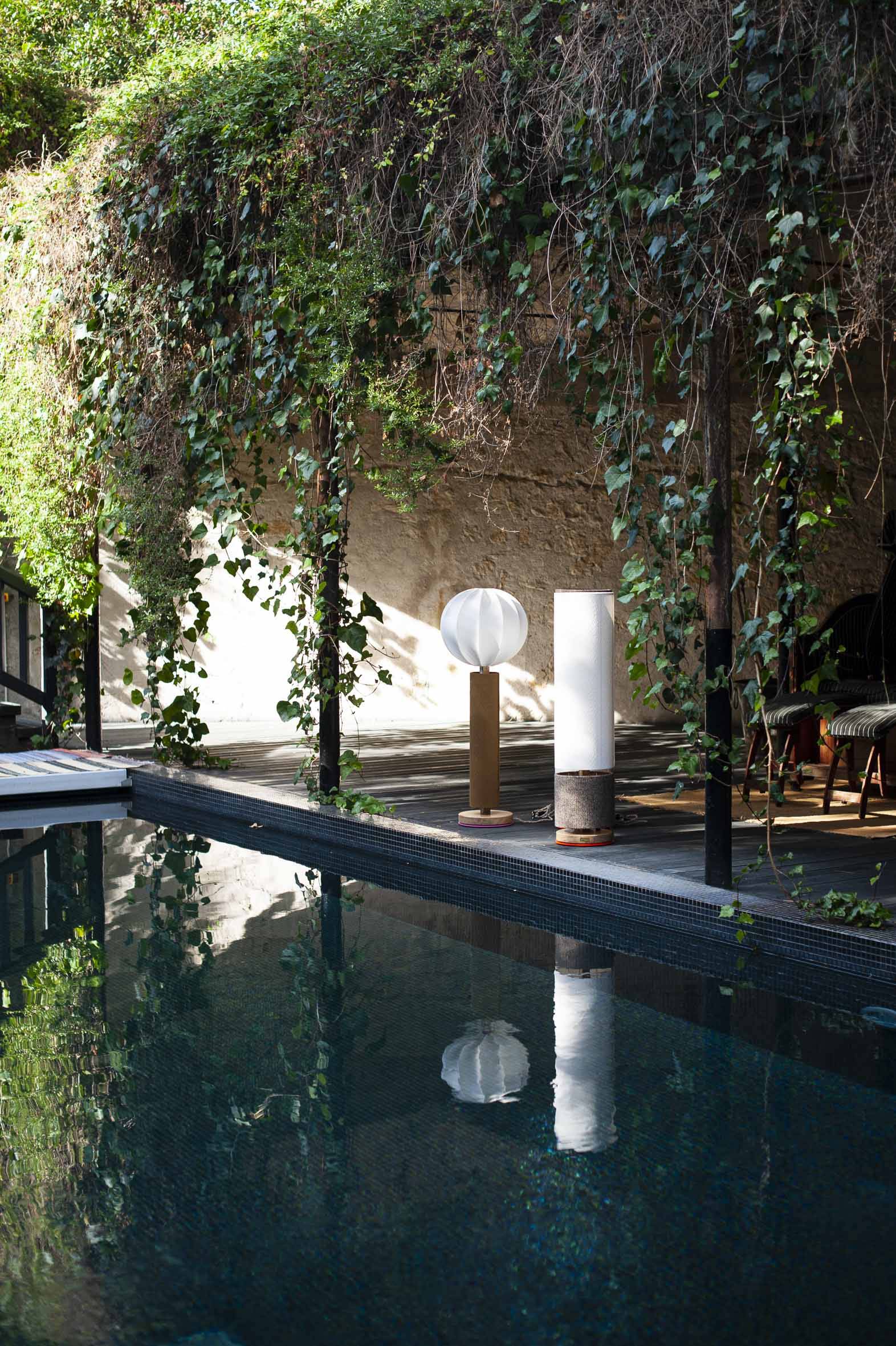 Mima #1 Floor Lamp, 2000s, Cotton / Angélique Delaire /