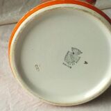 Earthenware pitcher digoin sarreguemines confetti model