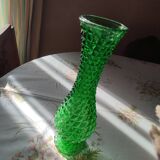 Vase with green spikes from Italy, vintage 60s