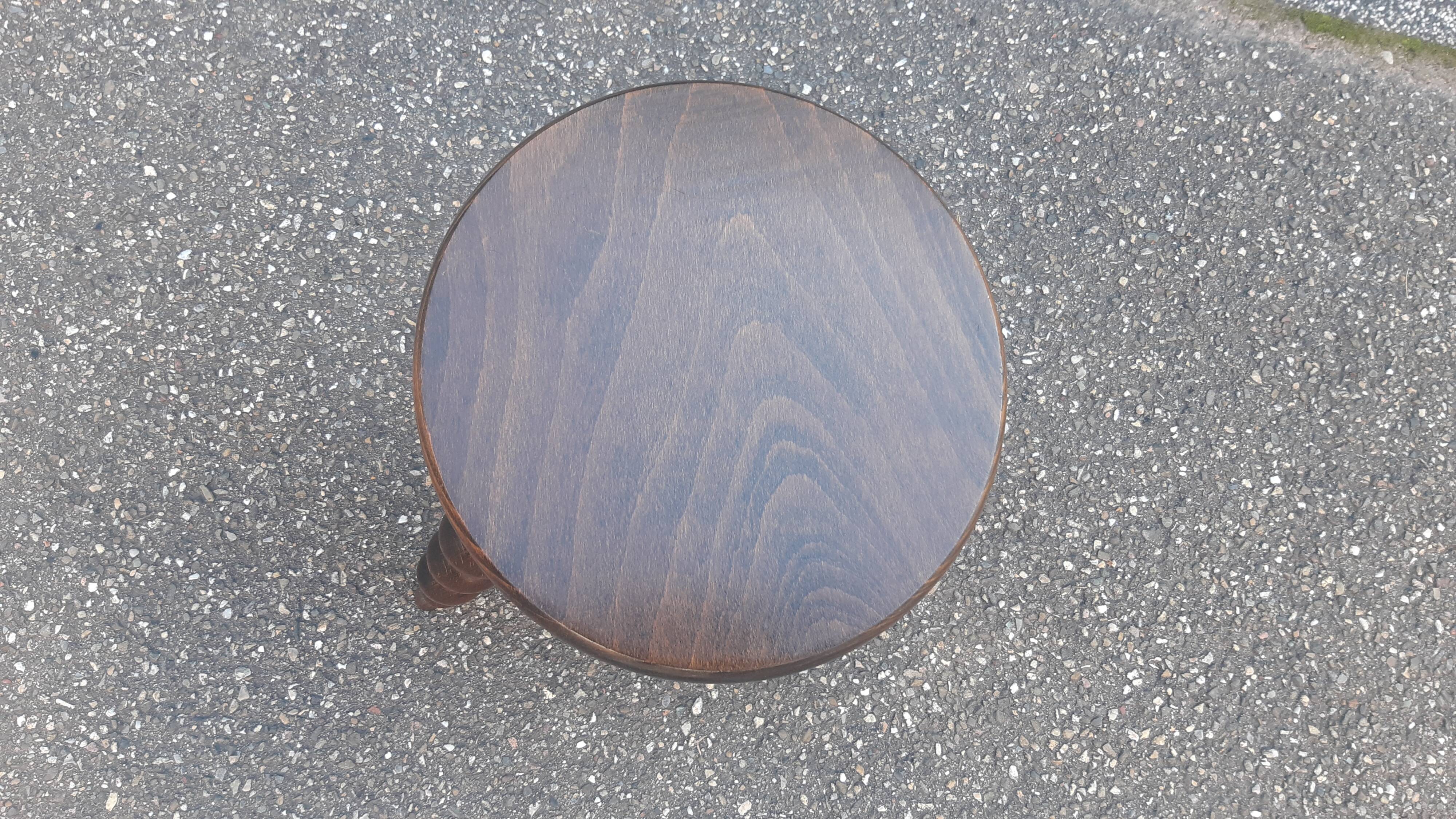 Vintage Twisted Tripod Stool