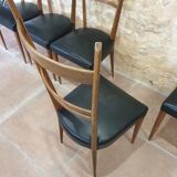 Set of 6 chairs 60s