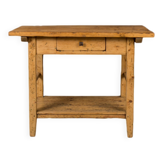 Antique Rustic Work Table Kitchen Island