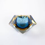 Bowl, Murano glass, Italian design, 1960s, made in Italy