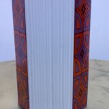 Porcelain vase with psychedelic decoration Arzberg Germany - 1960