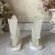 Pair of onyx horse head bookends