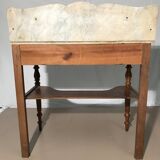 Vintage marble hairdresser