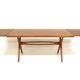 Scandinavian teak dining table, Treman, Sweden, 1960