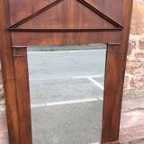 Mirror trumeau Empire biedermeir walnut - 170x100cm