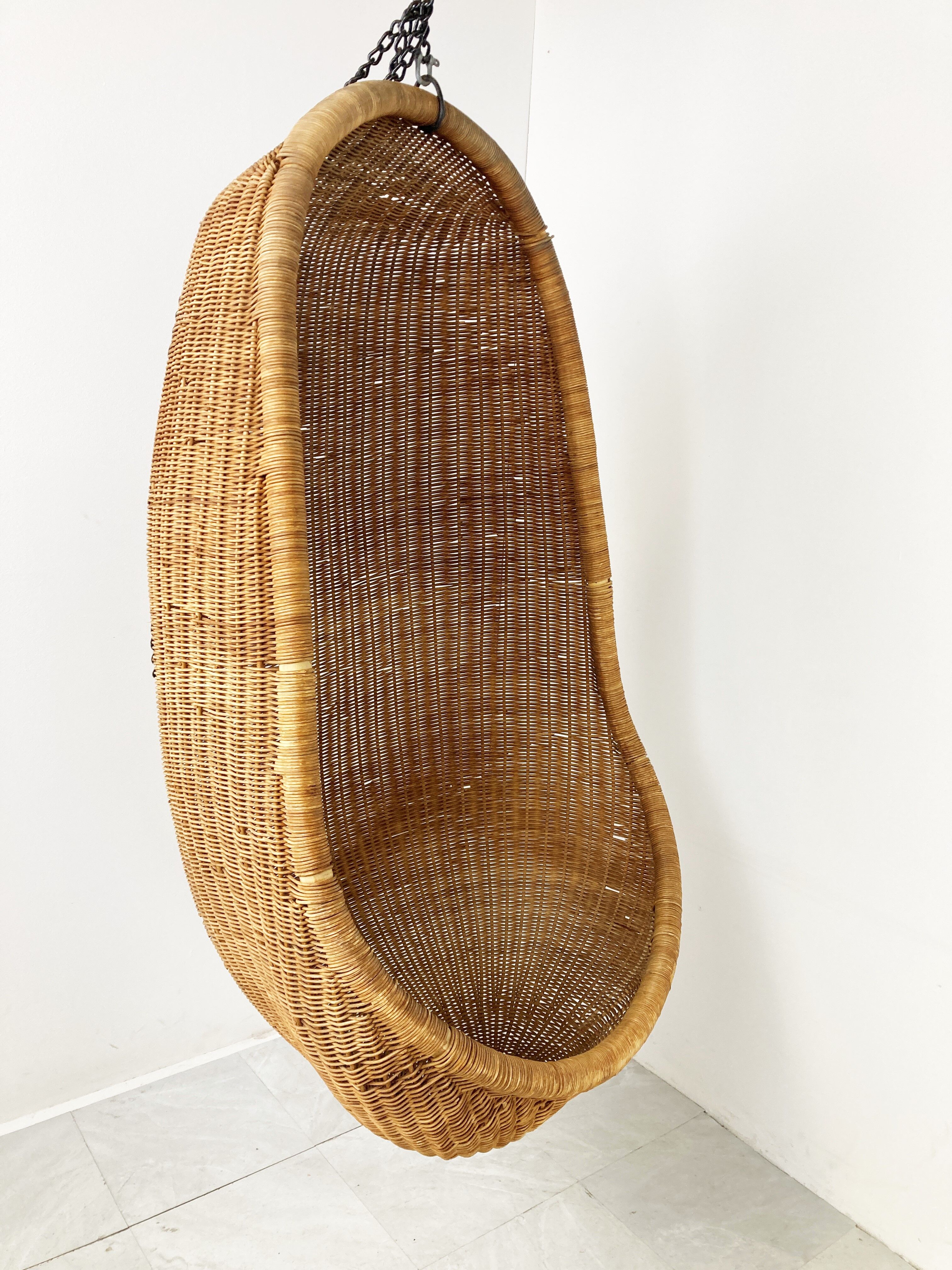 Hanging egg chair Nanna Ditzel 1960s