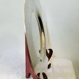 Petrossian silver-plated metal dish, hallmarked, France