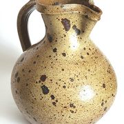 Pichet vase en grès pyrité 20 cm