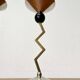 Italian postmodern metal candle holders, 1980s, set of 2