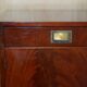 Mahogany buffet by Greaves & Thomas 1966 with brass military handles.