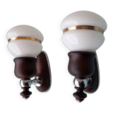 Pair of vintage wall lights