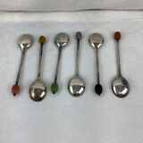 Box of 6 English-made mocha spoons