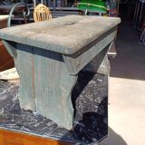 Tabouret pied antique primitif