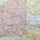 Carte vintage Paris et ses quartiers 1970