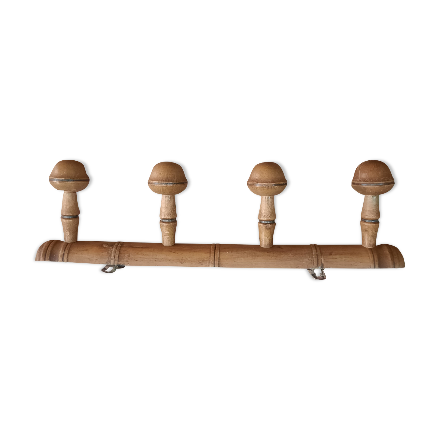 Wooden coat rack
