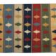 Vintage Qashqai Kilim Runner Rug 293 x 211 cm