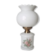 White opaline and brass lamp 50/60s