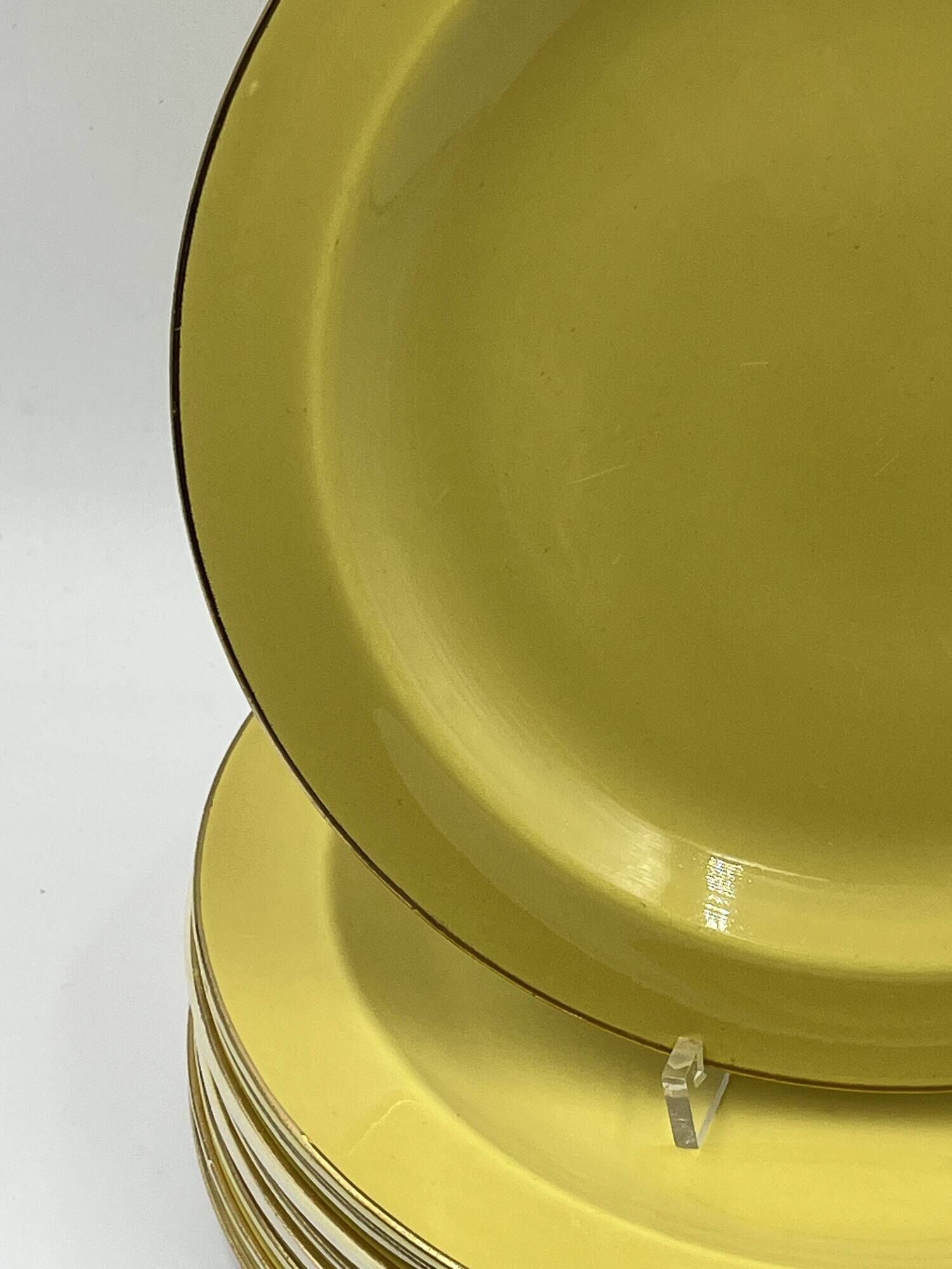 Keralux Boch earthenware plates