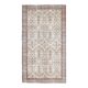 Vintage Turkish Hand-Knotted Wool Cotton Beige Area Rug 158x284