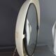 Miroir ovale rétro éclairé vintage 70, 68x55 cm