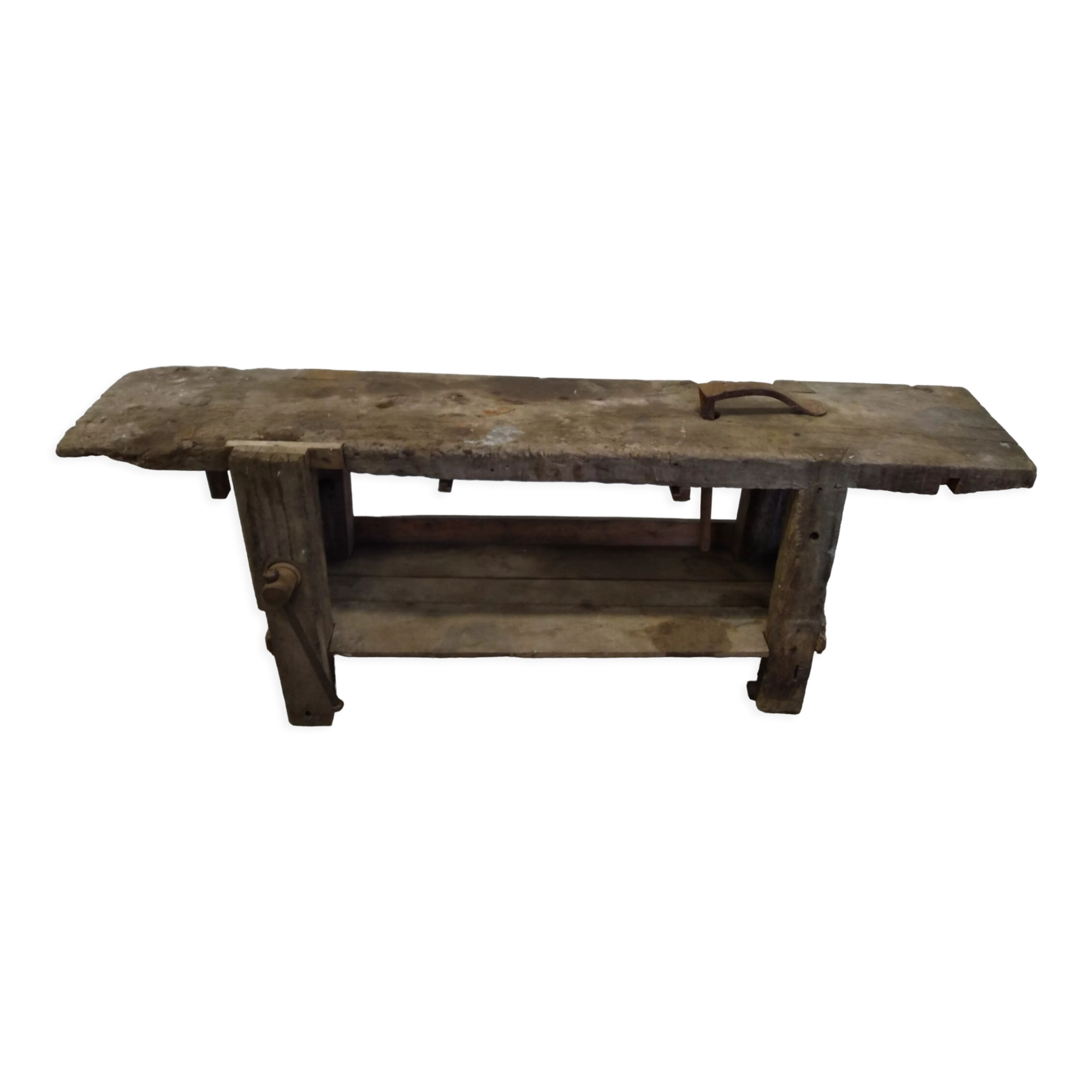 Old carpenter's workbench