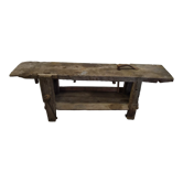Old carpenter's workbench