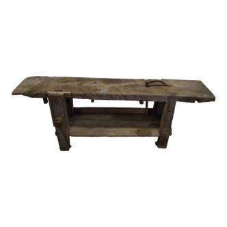 Old carpenter's workbench