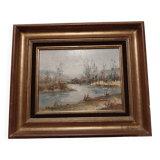 Oil on canvas signed Etienne Bellan (1922-2000)