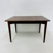 Table à manger extensible en teck, années 1960