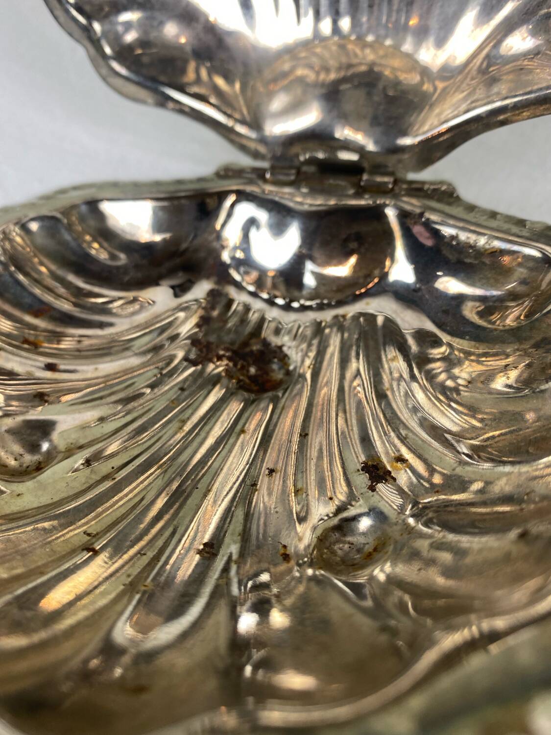 Scallop butter dish