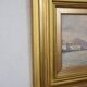 View of the Gulf of Naples, oil painting on board, Italy early 20th century, signed