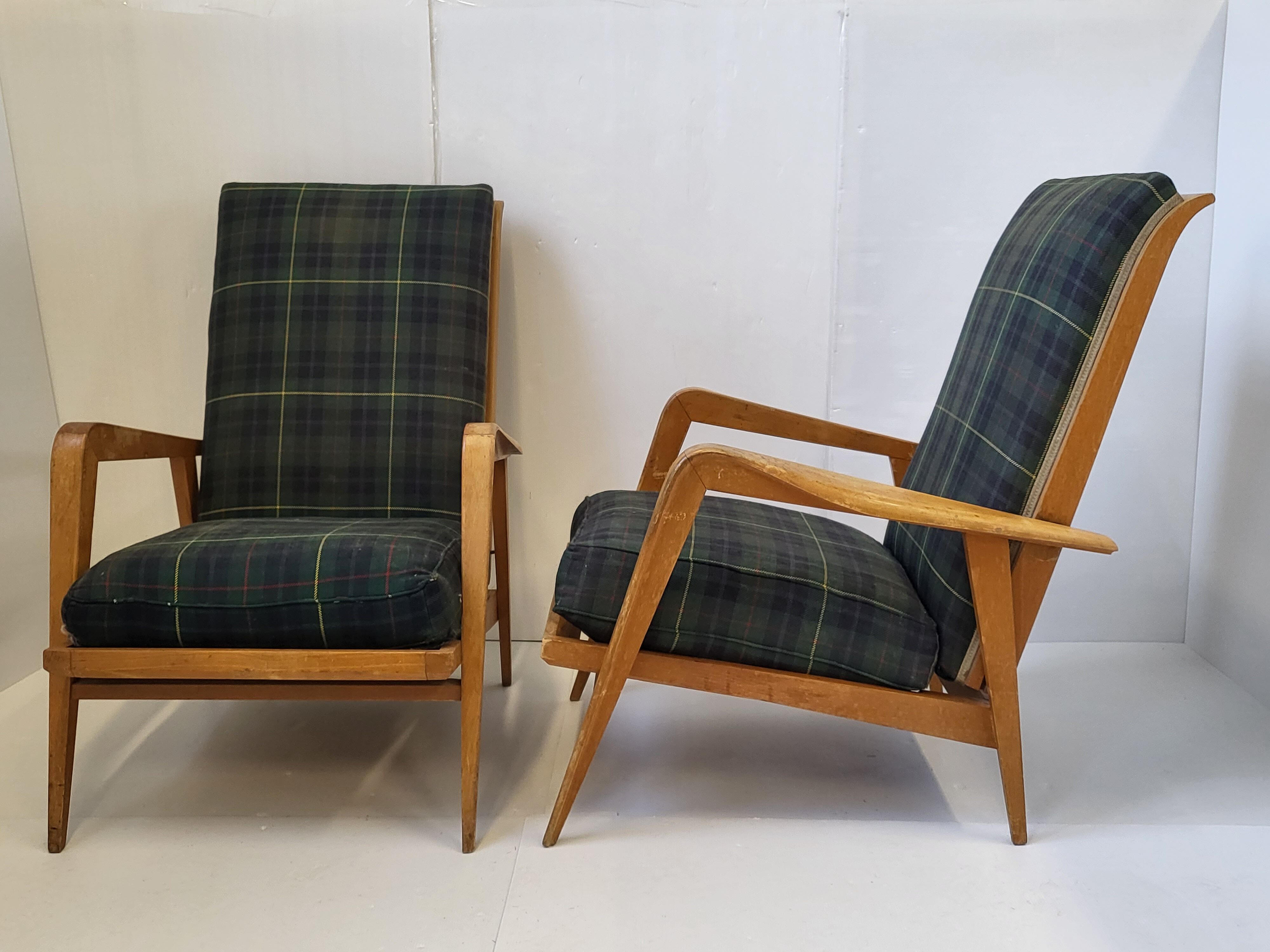 Paire de fauteuils SK140 de Etienne-Henri Martin Steiner