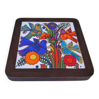 Villeroy & Boch porcelain trivet, Acapulco
