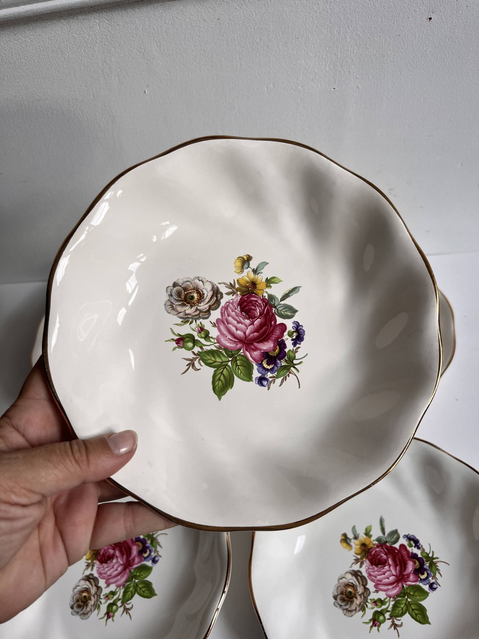 Assiettes creuses Salins