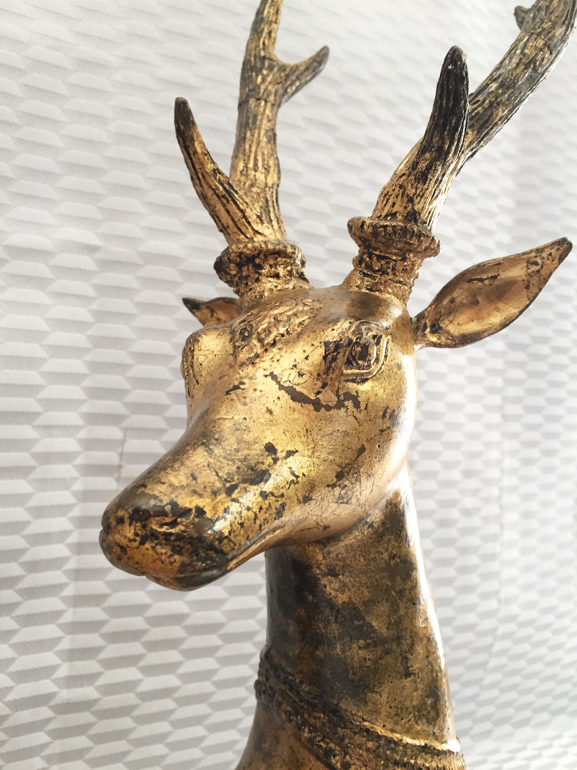Sculpture deer ratanakosin bronze thai siam