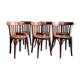 Set 6 chaises bistrot Mahieu années 30/40