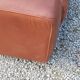 Paire de fauteuils et canapé De Sede en cuir cognac des années 70/80