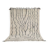 Large Beni Ouarain rug, 285 x 205 cm