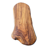 Table basse brutaliste bois massif