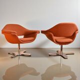 Pair of Hi-Cove swivel armchairs - Ferruccio Laviani for Molteni & Cie