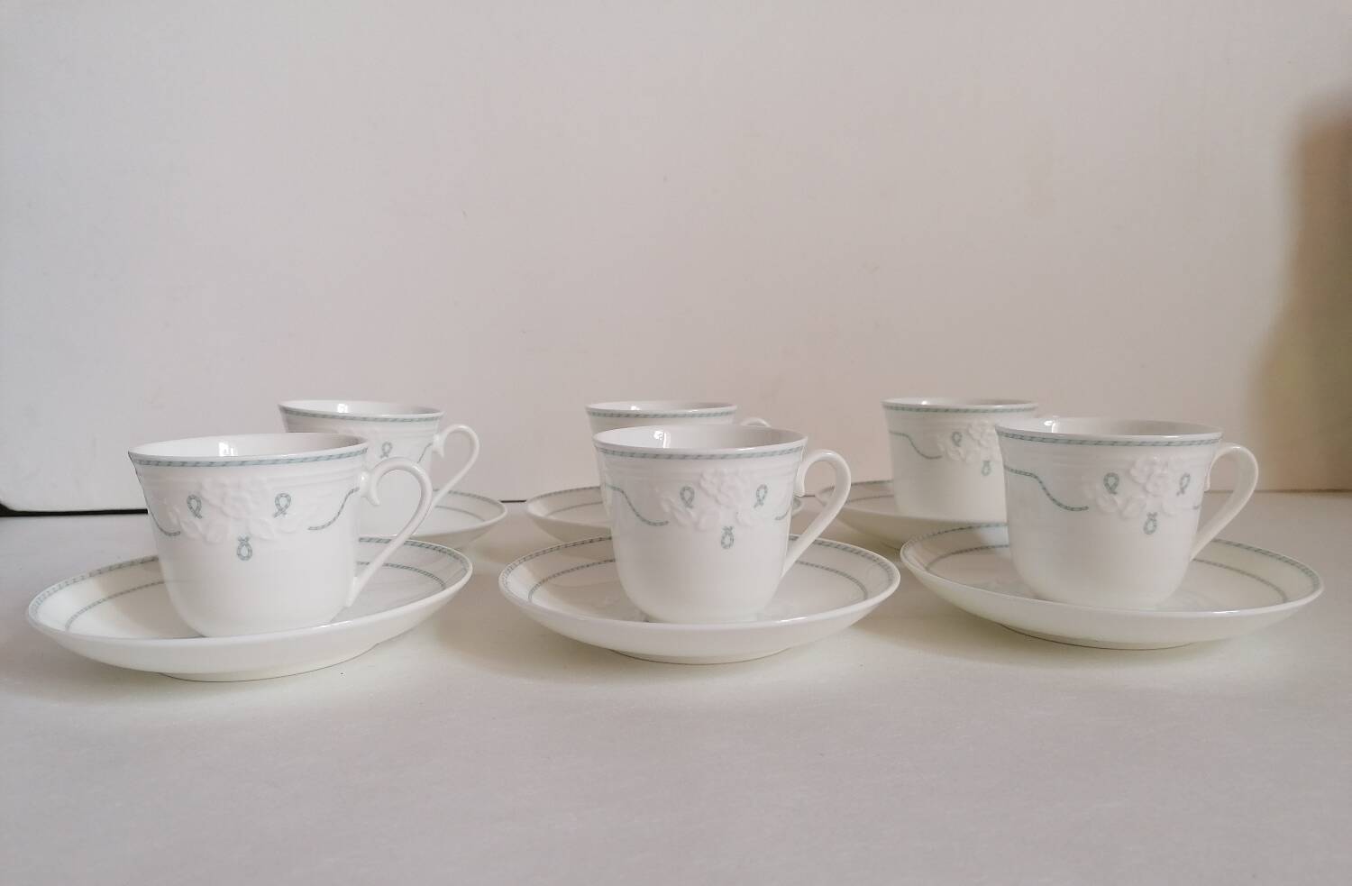 6 Villeroy and Boch Amado coffee cups