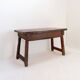 18th century Spanish solid oak console