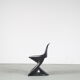 Chaise pour enfants "Casalino" noire des années 2000 par Alexander Begge pour Casala, Allemagne