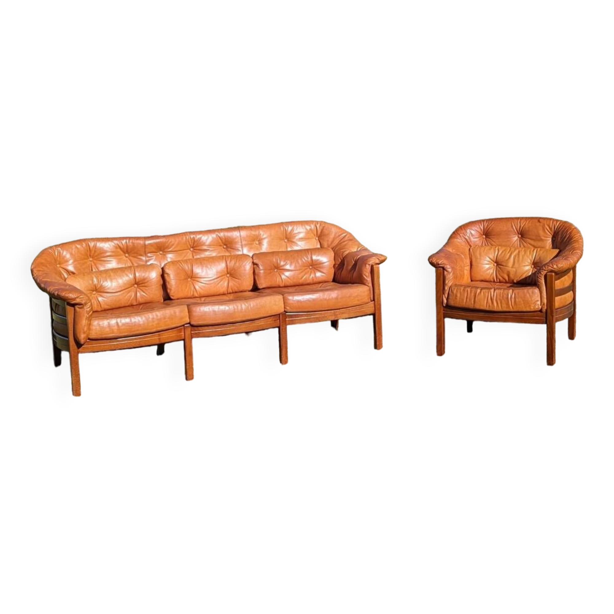 Arne Norell sofa and armchair