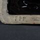 Black ceramic dog from Vallauris signed Faïences & Poteries de Provence