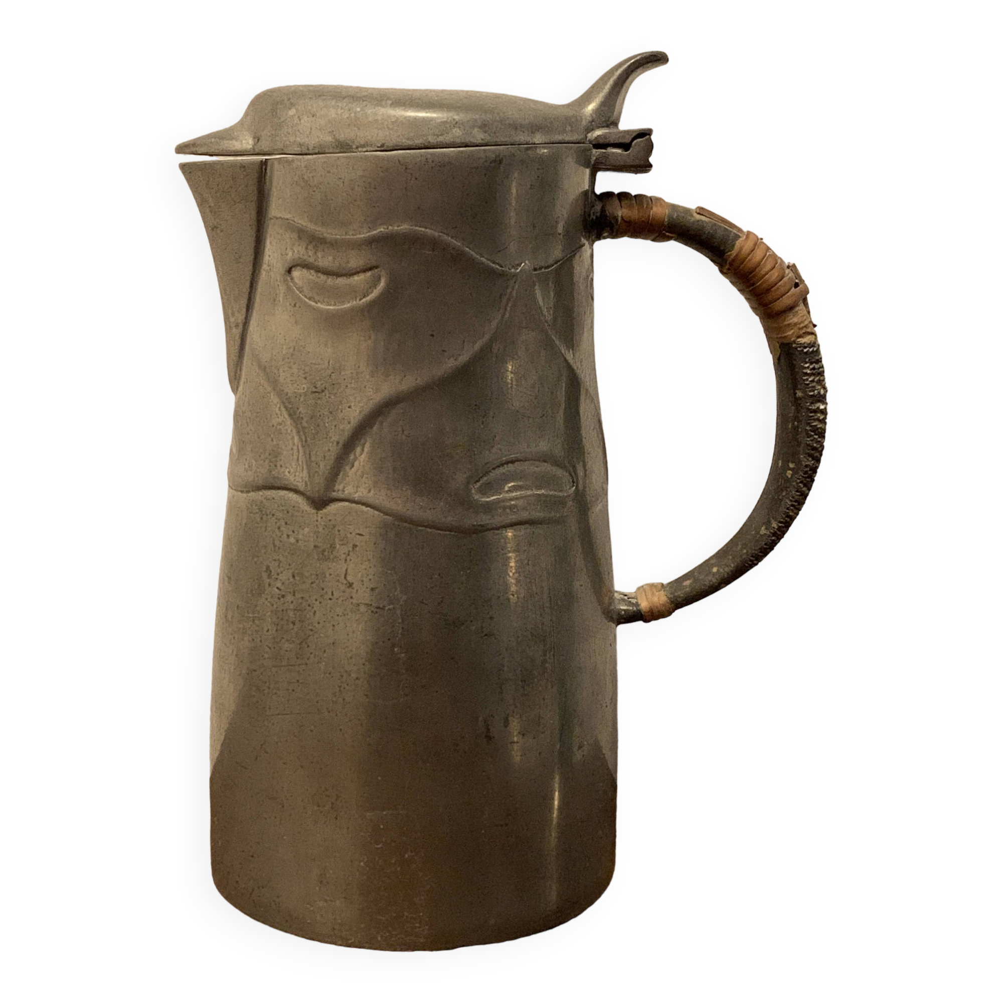 Tudric pewter pitcher by Archibald Knox for Liberty & Co, English Pewter, 1900