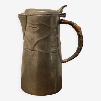 Tudric pewter pitcher by Archibald Knox for Liberty & Co, English Pewter, 1900